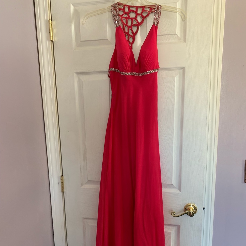 Faviana prom dress